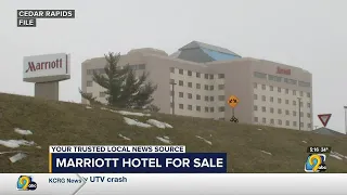 Cedar Rapids Marriott Hotel up for sale