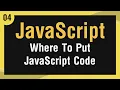 Learn JavaScript In Arabic - Where To Put JavaScript Code