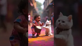 رقص اطفال بالذكاء الاصطناعي دندنها