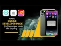 Enable Developer Mode iOS 18 Fix Developer Mode Not Showing using Sideloadly iOS 17