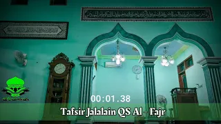 Download Pengajian Tafsir Jalalain QS AL Fajr ayat 9-15 | Gus Hamid MP3