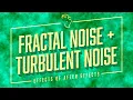 Fractal Noise Turbulent Noise Effects of After Effects