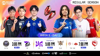 🟥 MSLMMS(4)| Regular Season | Week (5) Day (1)