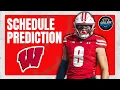 Wisconsin Badgers 2026 SCHEDULE PREDICTIONS