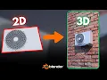 Create 3D Models from 2D Images in Blender