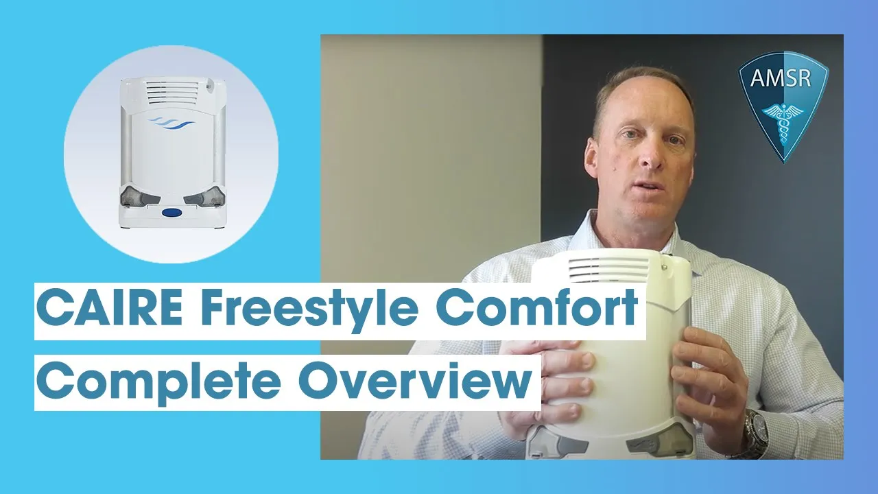 Caire Freestyle Portable oxygen concentrators ( upto 1 Liter/min) AS200-101