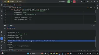CRUD Operations in Java with MySQL