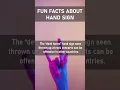 Facat about devil horns hand sign