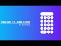 How to make calculator using html and css only Tech Projects