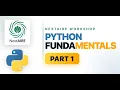 Python Fundamentals Part 1 - NextAIRE hard skills workshop