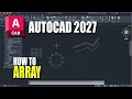 How To Array In AutoCAD 2027