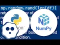 np random rand or random random
