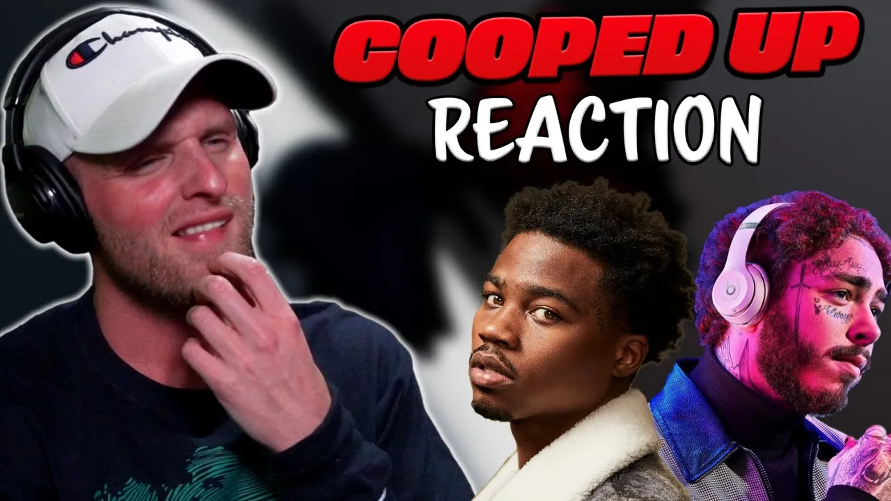 Post Malone - Cooped Up w. Roddy Ricch (Official Lyric Video) REACTION Post Malone - Cooped Up w. Roddy Ricch (Official Lyric Video) REACTION