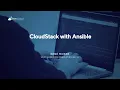 CloudStack with Ansible - CloudStack European User Group Virtual 2022