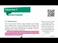 Chapter 7 Computer Science Class 11 Function in Python Part-1