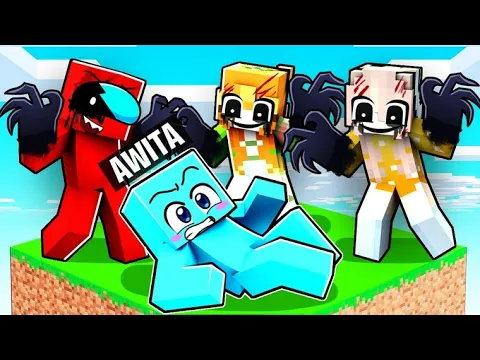 Video Thumbnail: Sobreviviendo en UN CHUNK pero Esos NO SON MIS AMIGOS!
