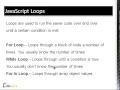 Javascript Fundamentals