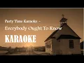 Download Lagu Everybody Ought To Know - Karaoke (no background vocals)