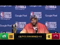 Jayson Tatum on wearing the Number 24 armband to honor Kobe Bryant