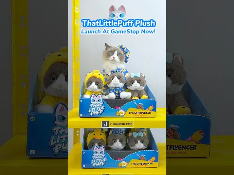 Video Thumbnail: Our Plush is available at @GameStop ! Bring your Puffs home today! #thatlittlepuff #puffplush