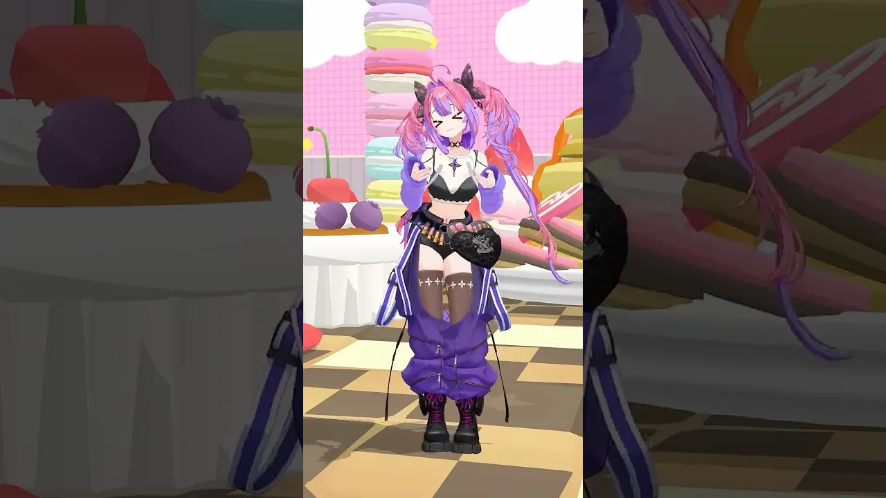 さよならいちごちゃん踊ってみた🍓【#綺々羅々ヴィヴィ】#vtuber #hololive #dance #shorts