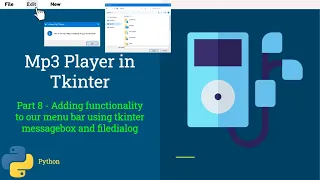 Mp3 Player in Tkinter - Part 8