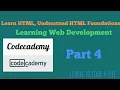 Learn HTML Understand HTML Foundations Learning Web Development Part 4