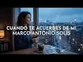 Marco Antonio Solís - Cuando Te Acuerdes De Mi (Visualizer)