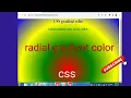 radial gradient color background radial color in css cseducation93