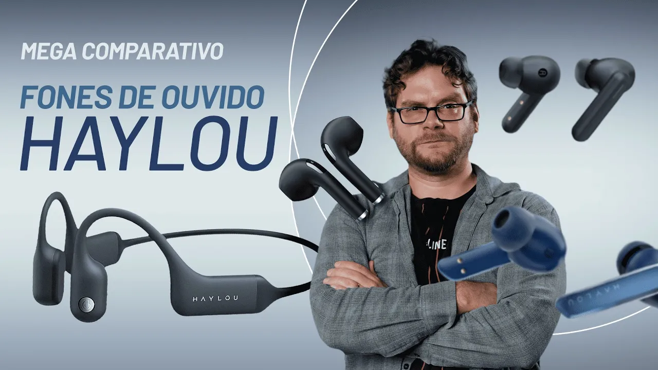 Qual fone da Haylou escolher entre os modelos GT7 Neo, W1 T60, Purfree BC01 e X1 NEO?