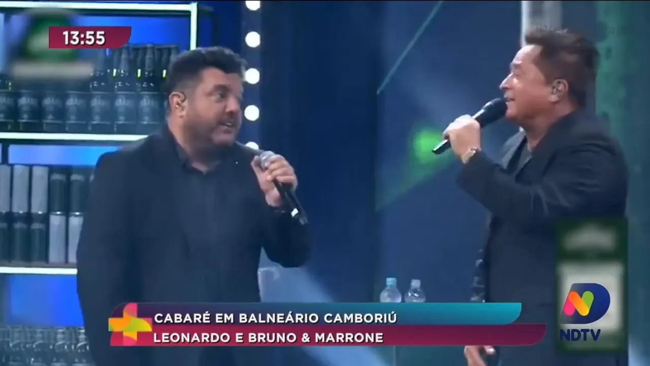 Cabaré em Balneário Camboriú, Leonardo e Bruno & Marrone