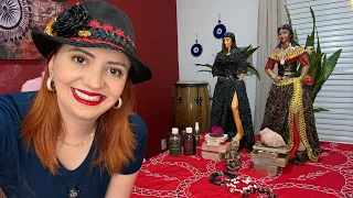 SUA POMBAGIRA QUER FALAR COM VOCÊ! Mandou te dizer! Bruna Venezi Dom Cigano Tarot