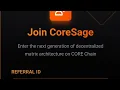 HOW TO CLAIM 0 2 CORE Daily USING OKX WALLET JOIN CoreSage Now