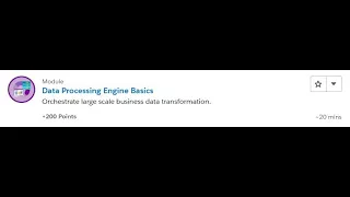 Data Processing Engine Basics Salesforce Trailhead Answers