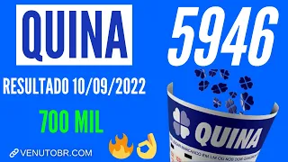 ???? Resultado Quina 5946