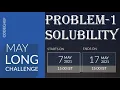 CODECHEF MAY21 LONG CHALLENGE Problem-1 SOLUBILITY Solved in Python