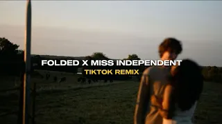 folded x miss independent dj takumii mashup lyric video folded remix