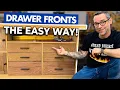 Installing Drawer Fronts the Easy Way