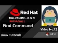 Linux FIND COMMAND Tutorial in Hindi with Examples