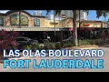 Las Olas Boulevard in Fort Lauderdale Florida