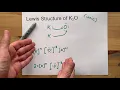 Draw the Lewis Structure of K2O potassium oxide