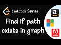 Leetcode 1971 Find if path exists in a graph Data structures Algorithms