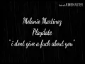 Download Lagu Melanie Martinez - Playdate Lyrics \