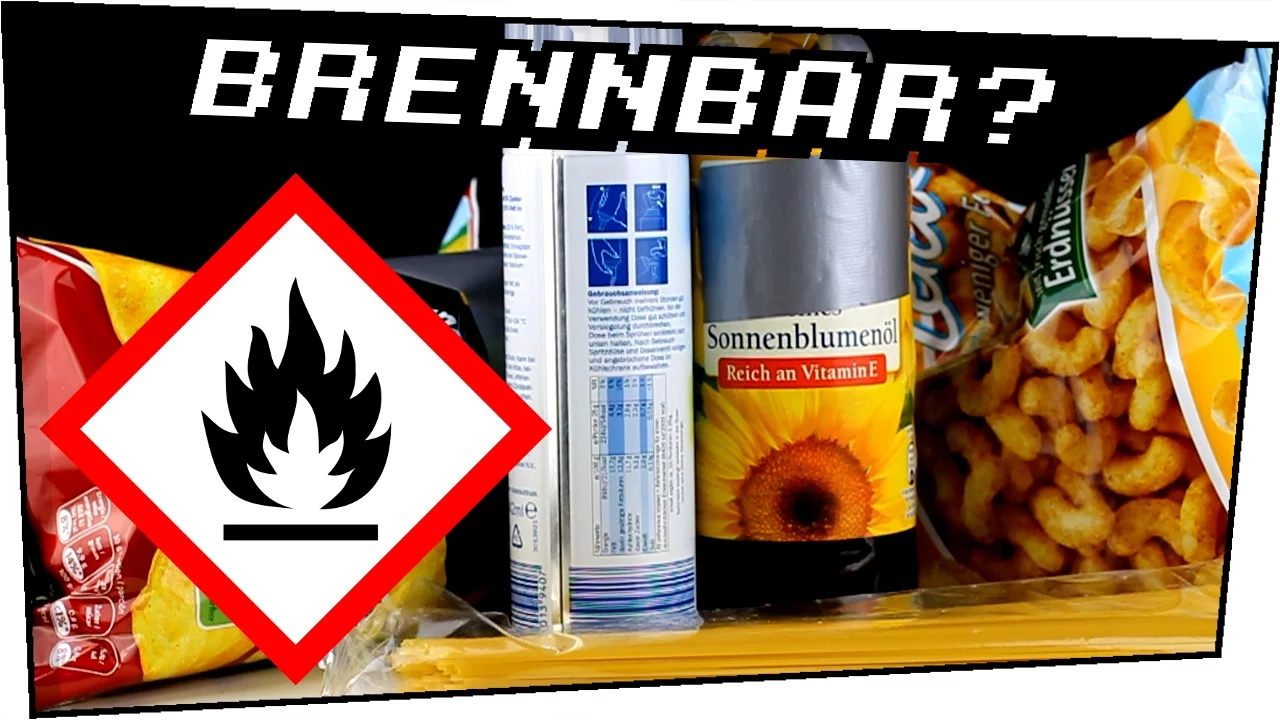 5 LEBENSMITTEL die überraschend gut BRENNEN! - Techtastisch #53