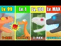 Download Lagu T-Rex vs Monster Dinosaur Battles Level Challenge Rampage | Dino Animation