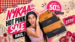 Nykaa Hot Pink Sale Unboxing: Best Deals You Can't Miss! 🛍️hair Skin, MakeUp, | Super Style Tips
