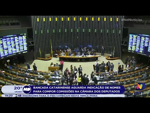 Bancada catarinense aguarda indicação de nomes para compor comissões na Câmara dos Deputados