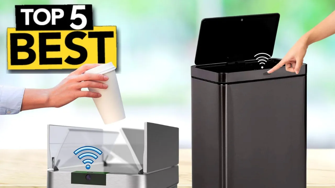 TOP 5 Best Smart Trash Can [ 2023 Buyer's Guide ]