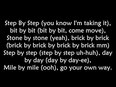 Download MP3 Whitney houston - Step by step LYRICS ||Ohnonie (HQ)