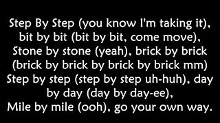 whitney houston step by step lyrics ohnonie hq 